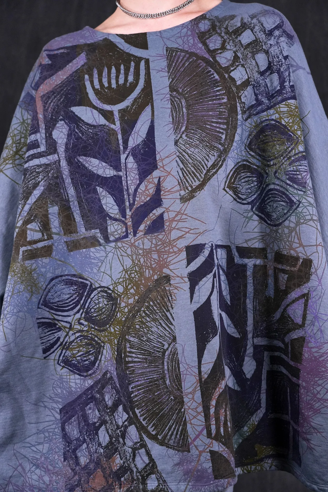2304-2 Modern Sweatshirt Fleece Cuff River-Mist-P