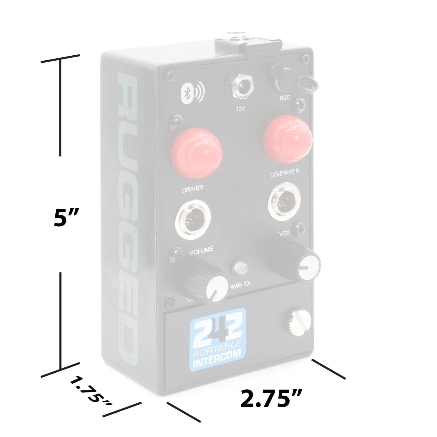 242 - Portable Intercom with Bluetooth Music