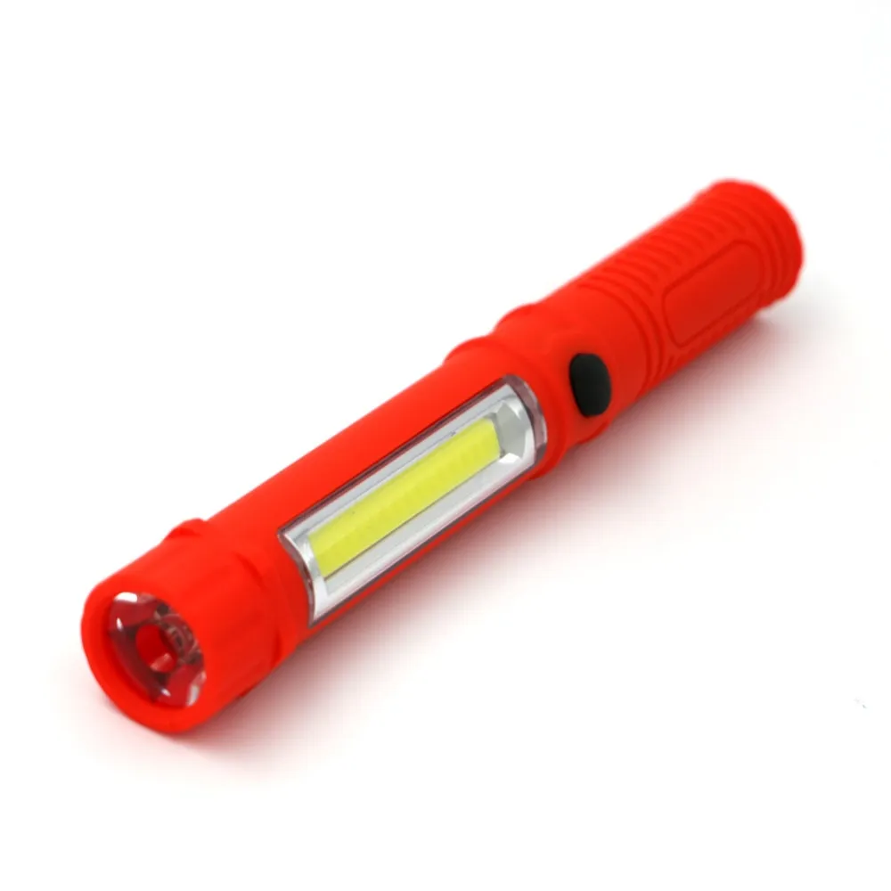 3 Pack Multifunction LED Mini Pen Light Work Inspection Flashlight Torch Lamp With Magnet