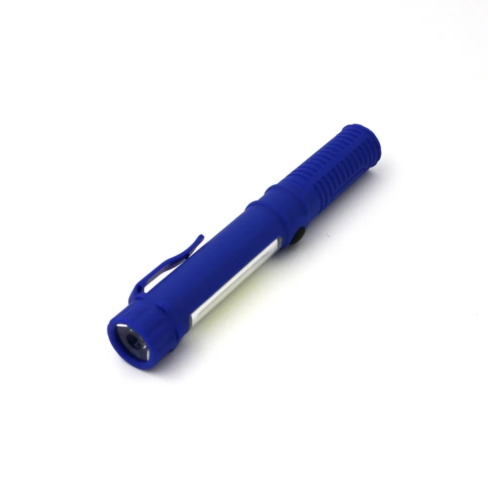 3 Pack Multifunction LED Mini Pen Light Work Inspection Flashlight Torch Lamp With Magnet