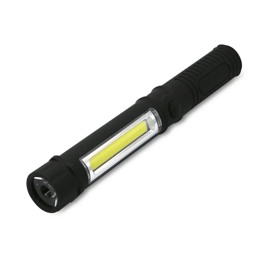 3 Pack Multifunction LED Mini Pen Light Work Inspection Flashlight Torch Lamp With Magnet