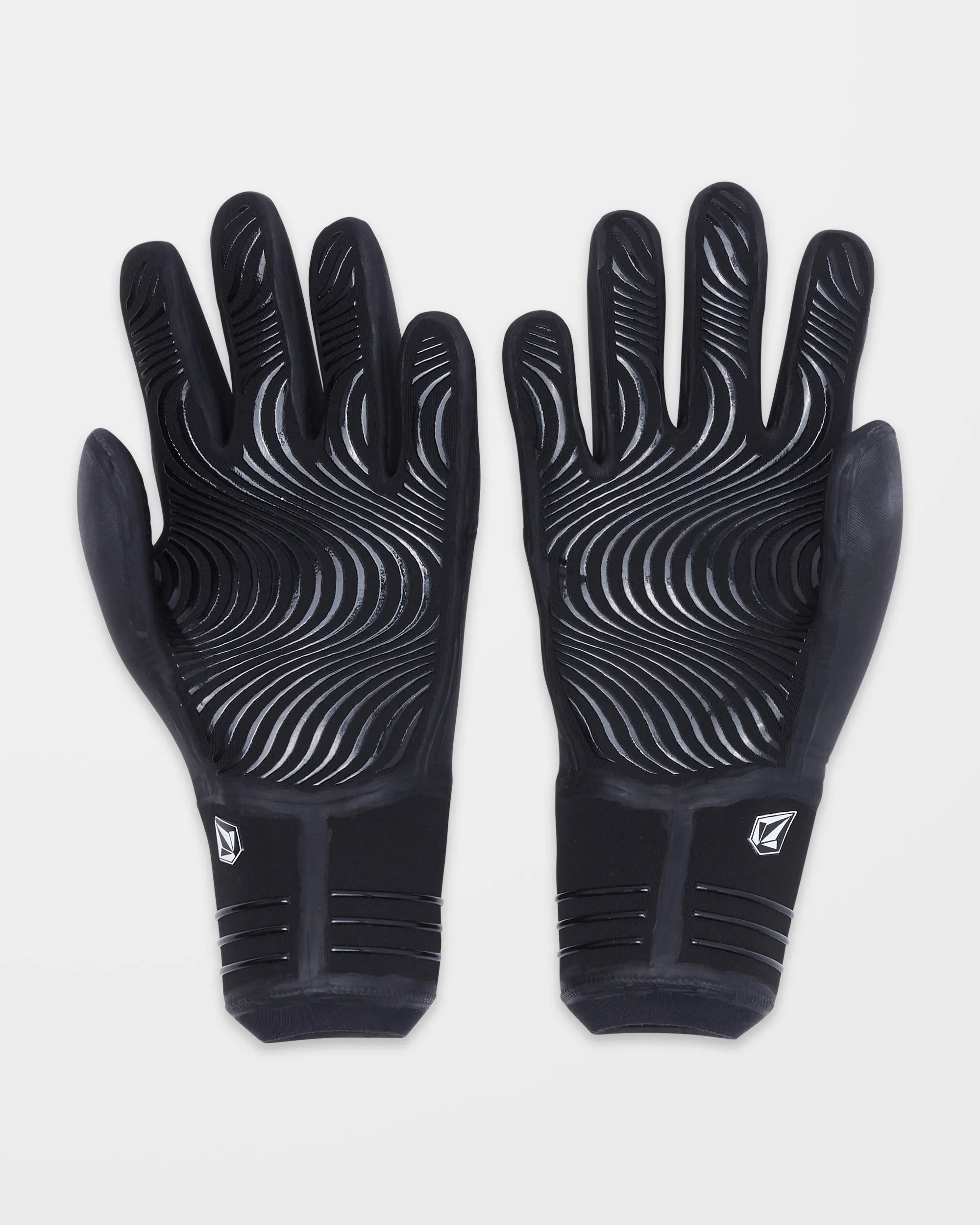 3Mm 5 Finger Gloves - BLACK
