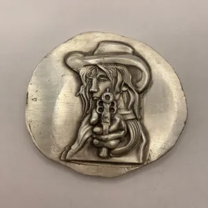 5 Oz MK BarZ "Wild West Maiden" Bar .999 FS
