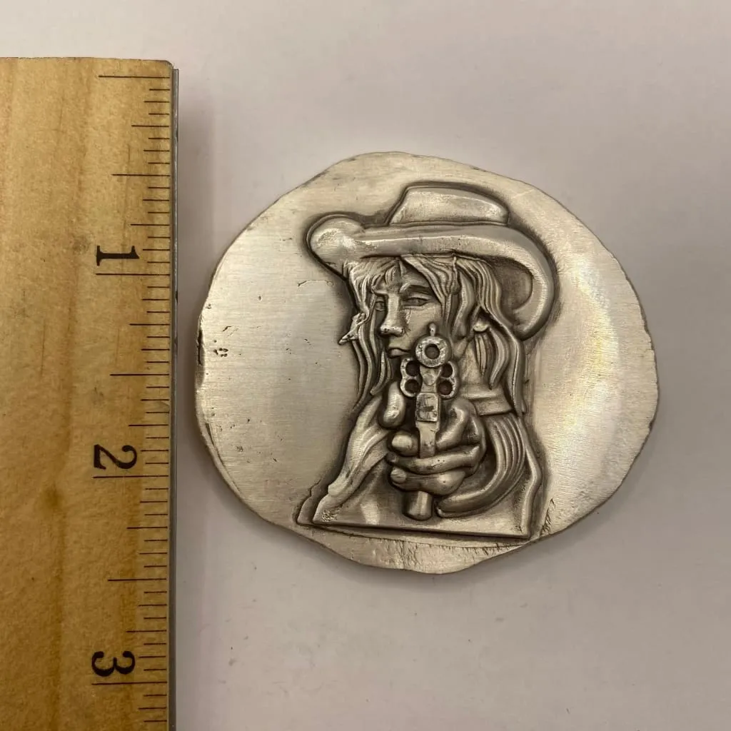 5 Oz MK BarZ "Wild West Maiden" Bar .999 FS