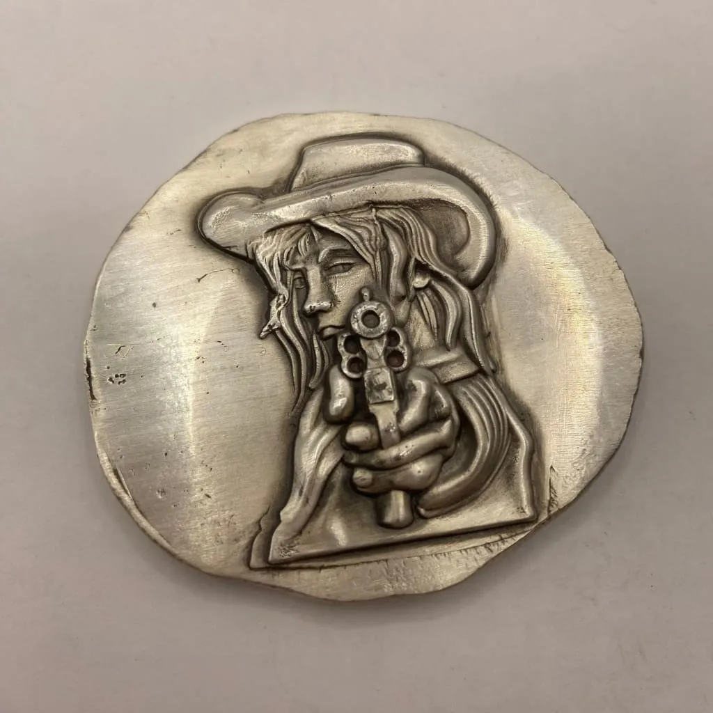 5 Oz MK BarZ "Wild West Maiden" Bar .999 FS
