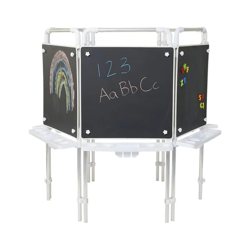 6-Sided Chalkboard Easel