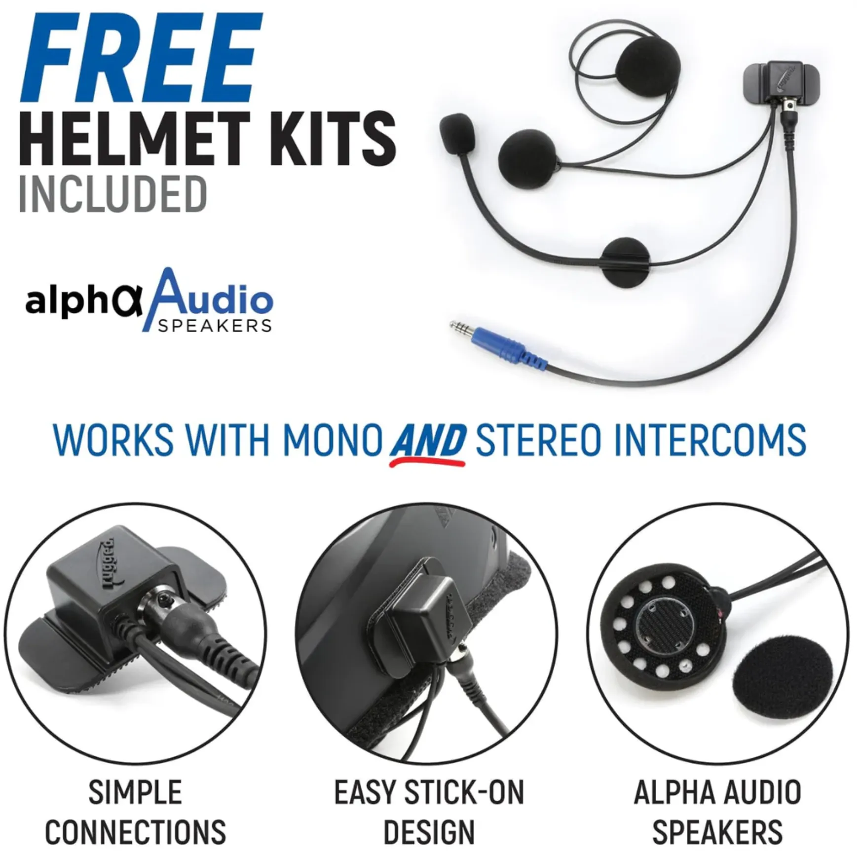 696 PLUS Complete Master Communication Kit with Intercom and 2-Way Radio
