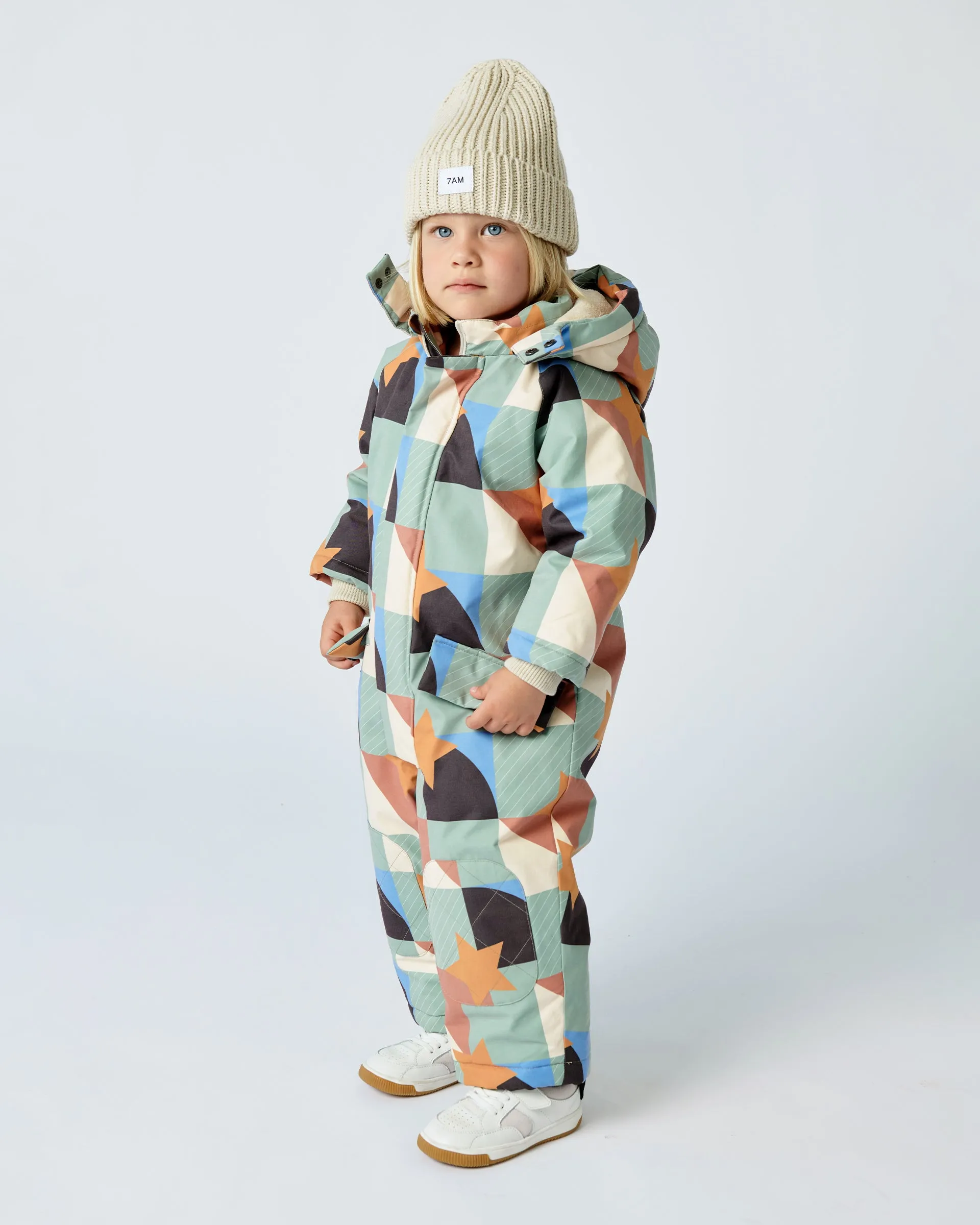 7AM Enfant Snowsuit Grand -  Benji Prints Plush