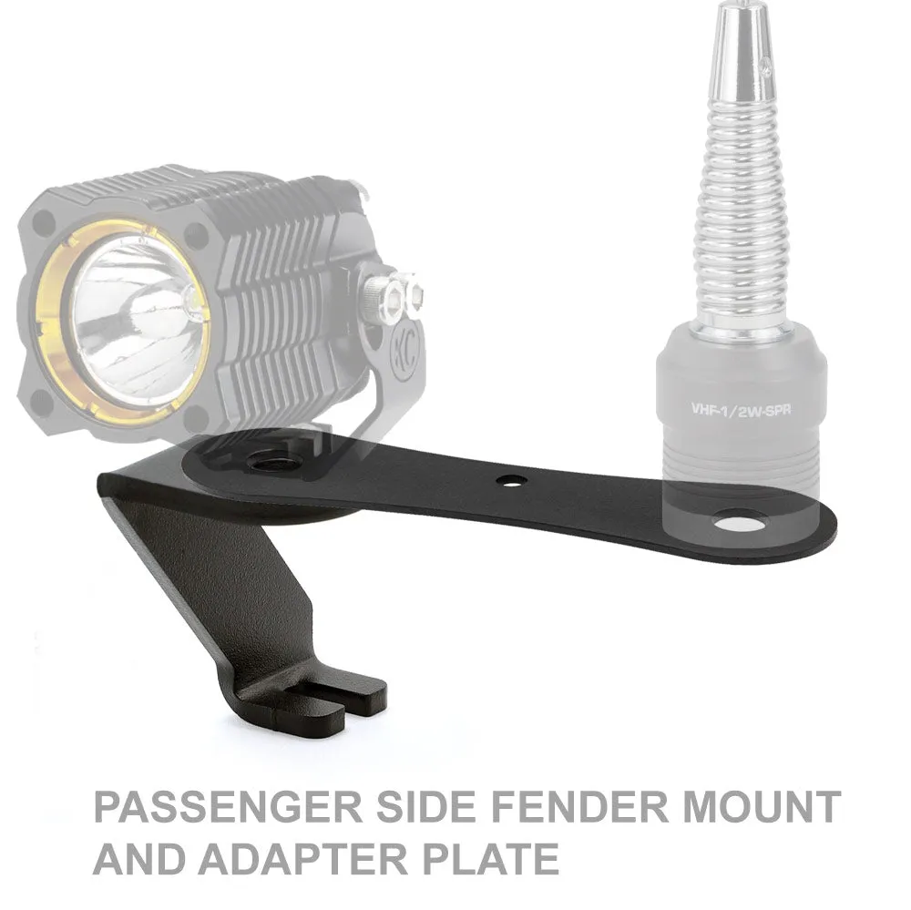 A-Pillar Antenna Mount Ford F-Series Chevy GMC Silverado Dodge Ram
