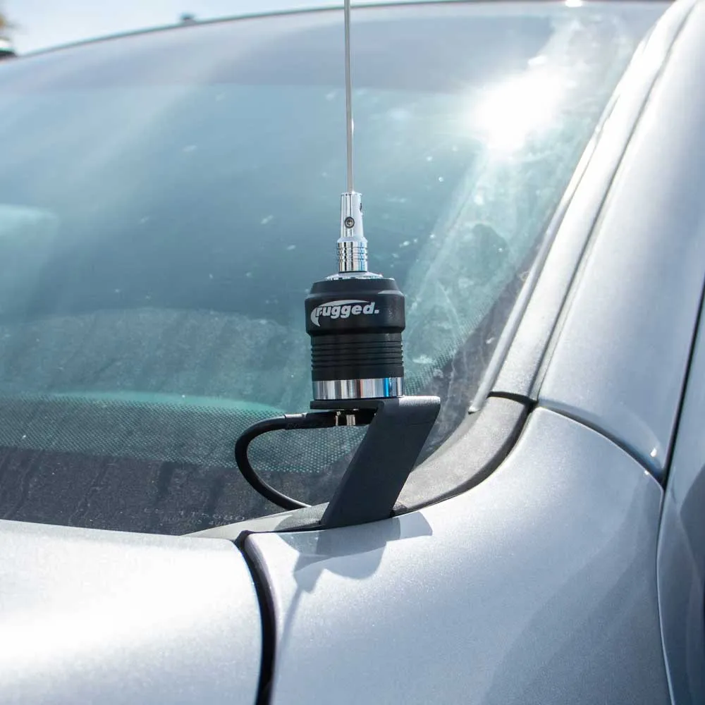 A-Pillar Antenna Mount Ford F-Series Chevy GMC Silverado Dodge Ram