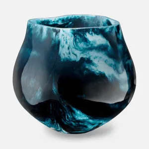 Abria Outdoor Planter - Teal