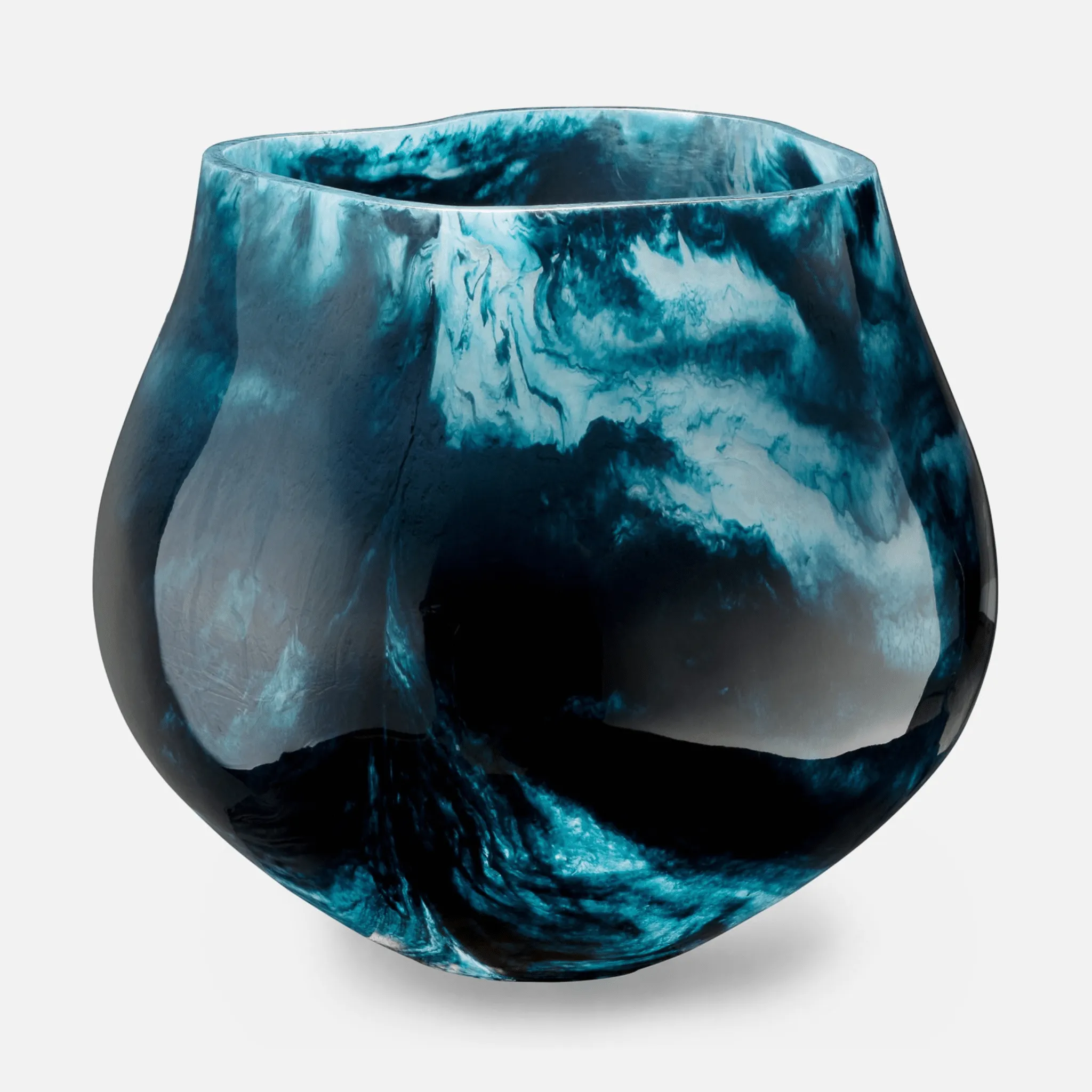 Abria Outdoor Planter - Teal