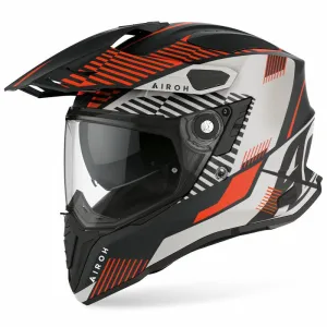 Airoh Commander Boost Adventure Helmet Orange