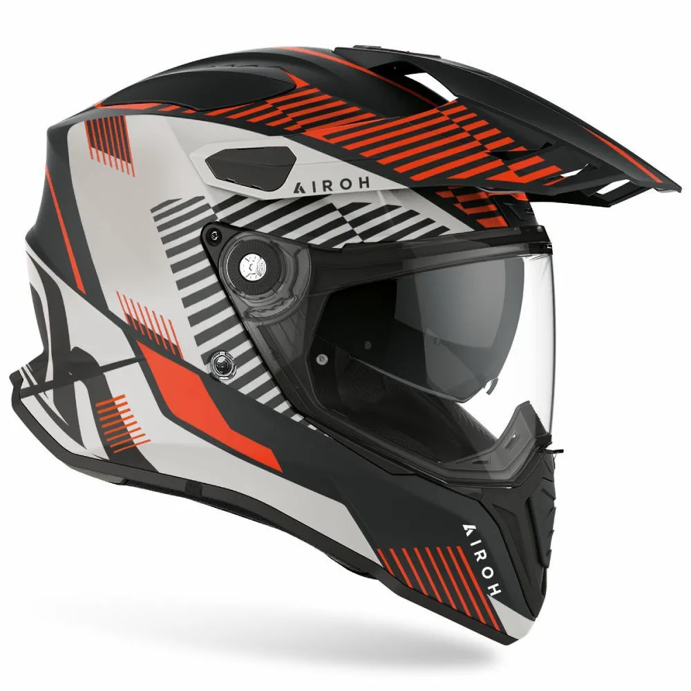 Airoh Commander Boost Adventure Helmet Orange