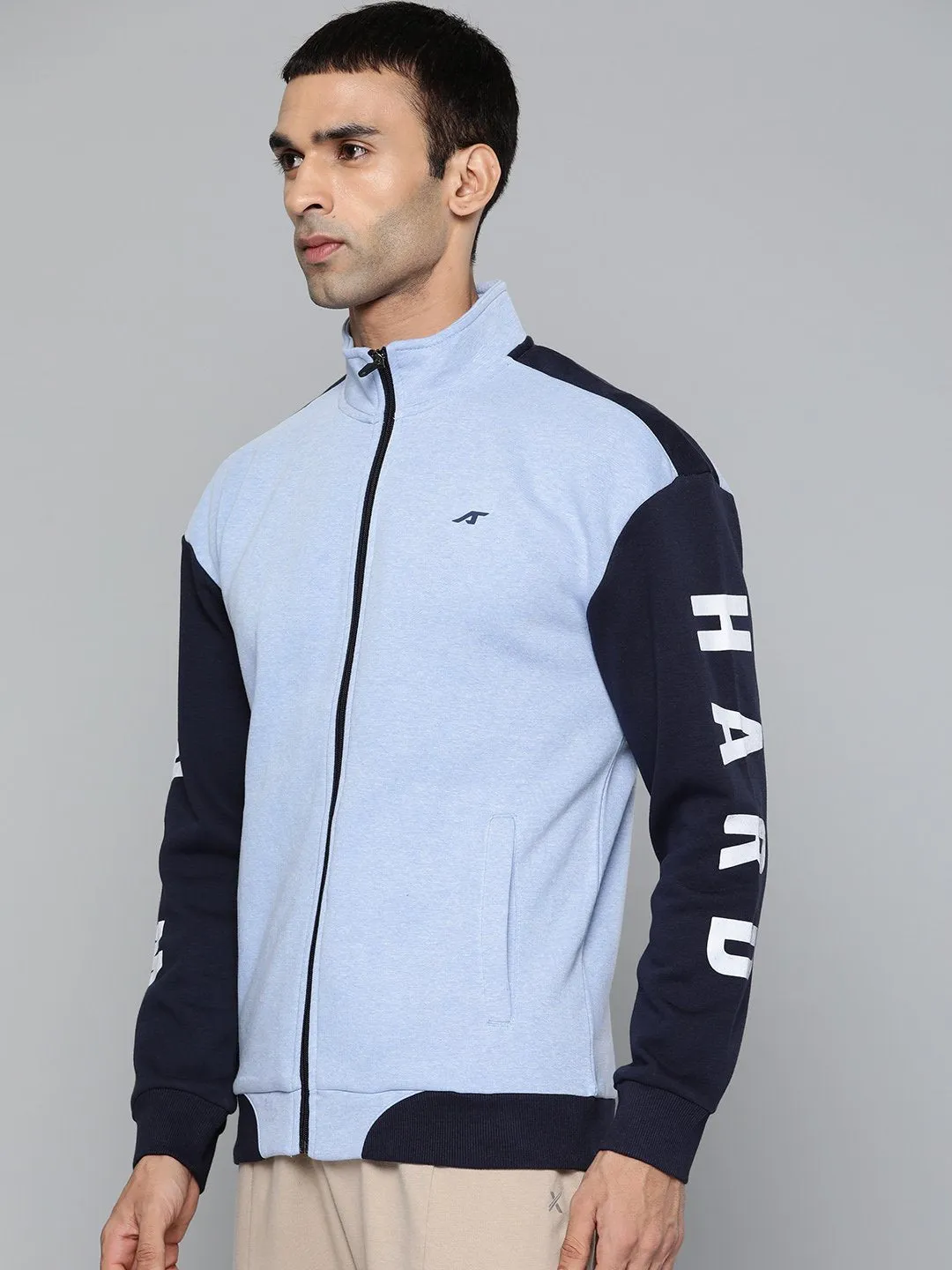 Alcis Men Printed Blue Jackets
