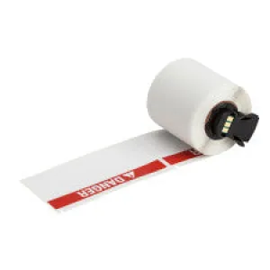 All Weather Permanent Adhesive Vinyl Labels for BMP61 M611 - 1.9" x 4", ANSI DANGER Header| Buy online