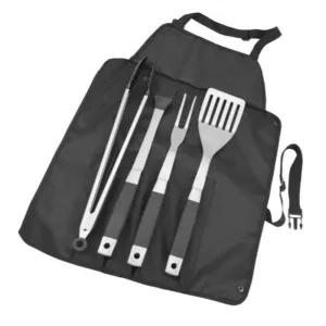 Alva 5 Piece Roll Up BBQ Tool Set BA70