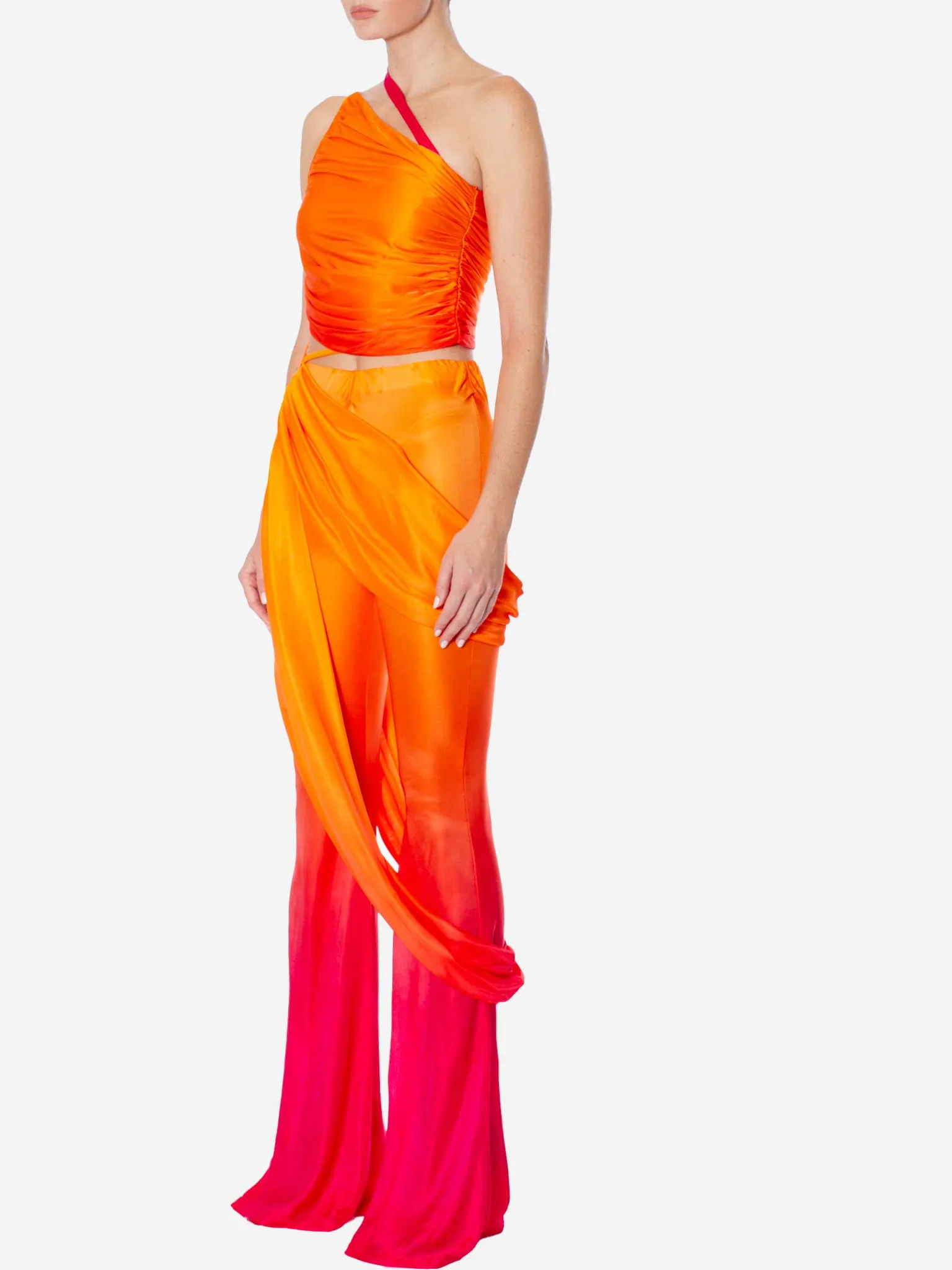 ANDREADAMO Jersey Flare Pants