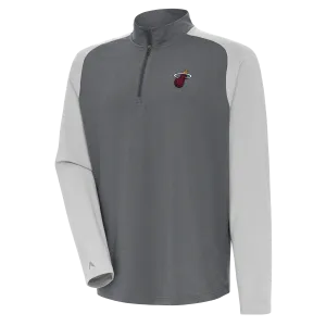 Antigua Miami HEAT Grey Quarter Zip
