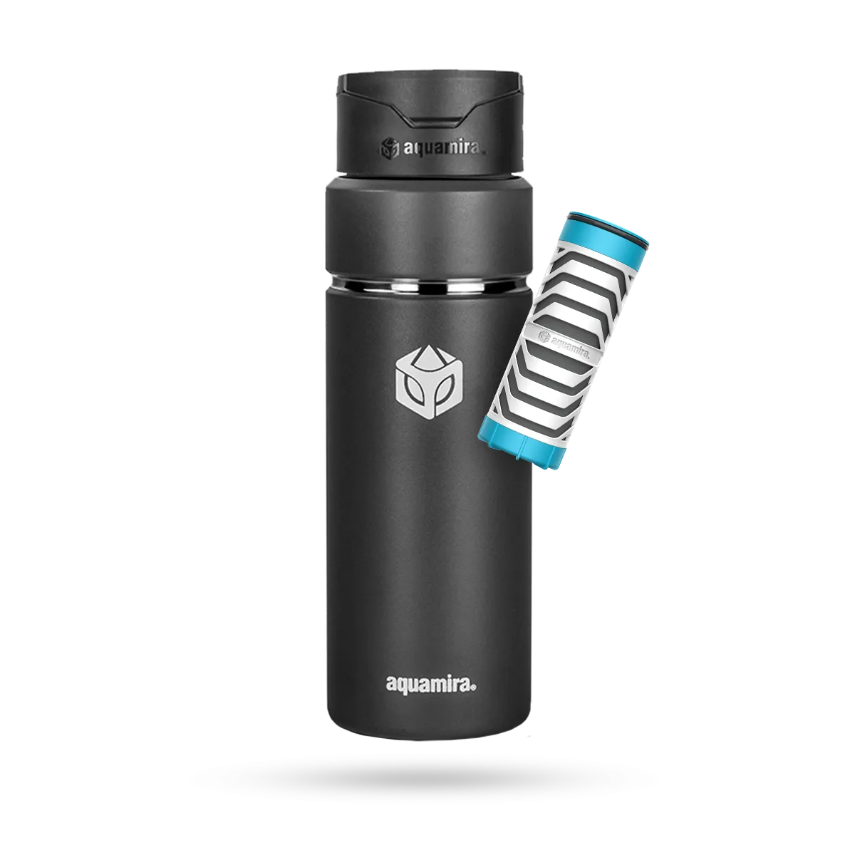 Aquamira® - SHIFT Insulated Filter Bottle 24oz./700ml