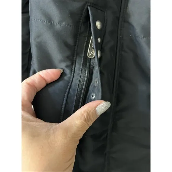 Ariat Jacket Women’s Sz M Black Insulated Quilted Puffer Coat  Jacket Studded