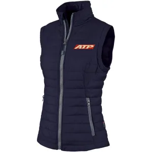 ATP Women's Quilted Vest Navy