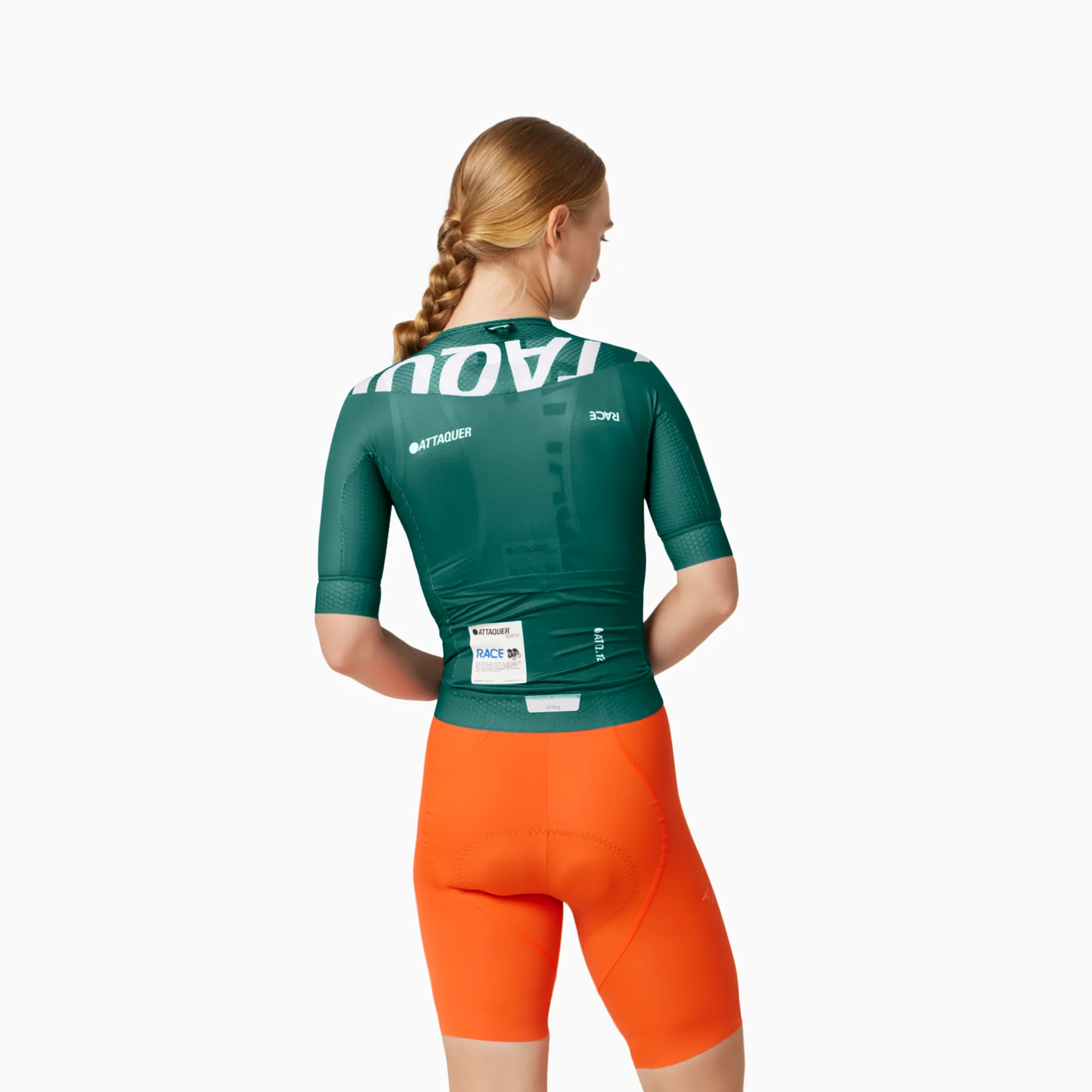 Attaquer Womens Race Jersey -  Emerald
