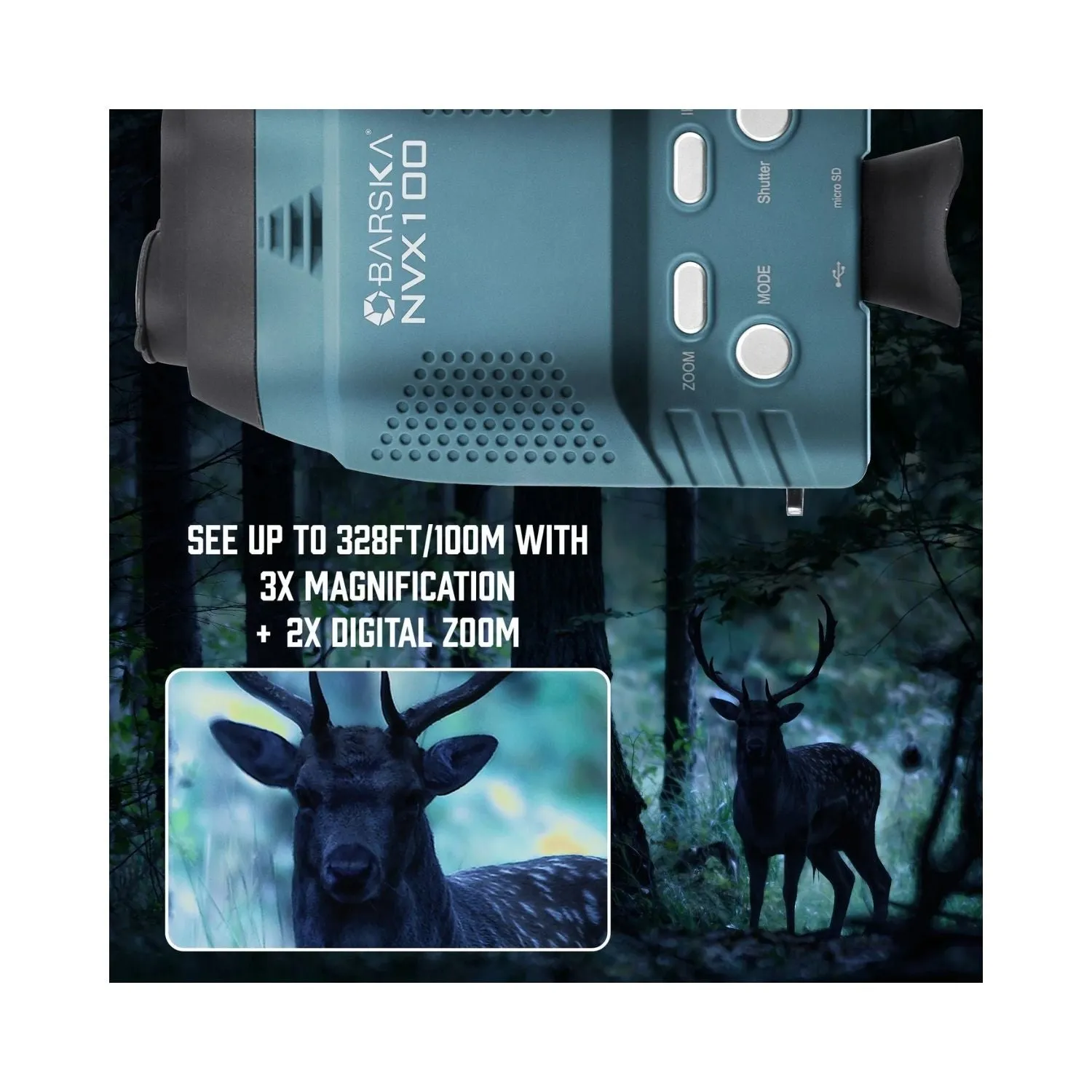 Barska NVX100 Night Vision Infrared Digital Monocular