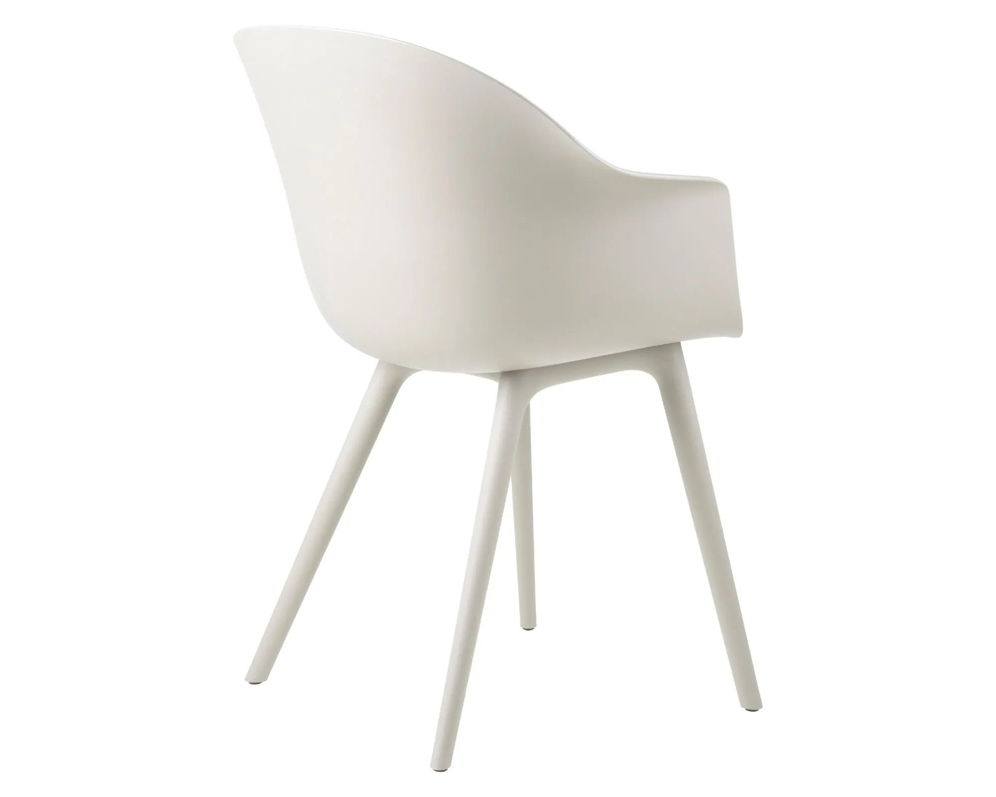 Bat Outdoor Dining Chair - Plastic Base