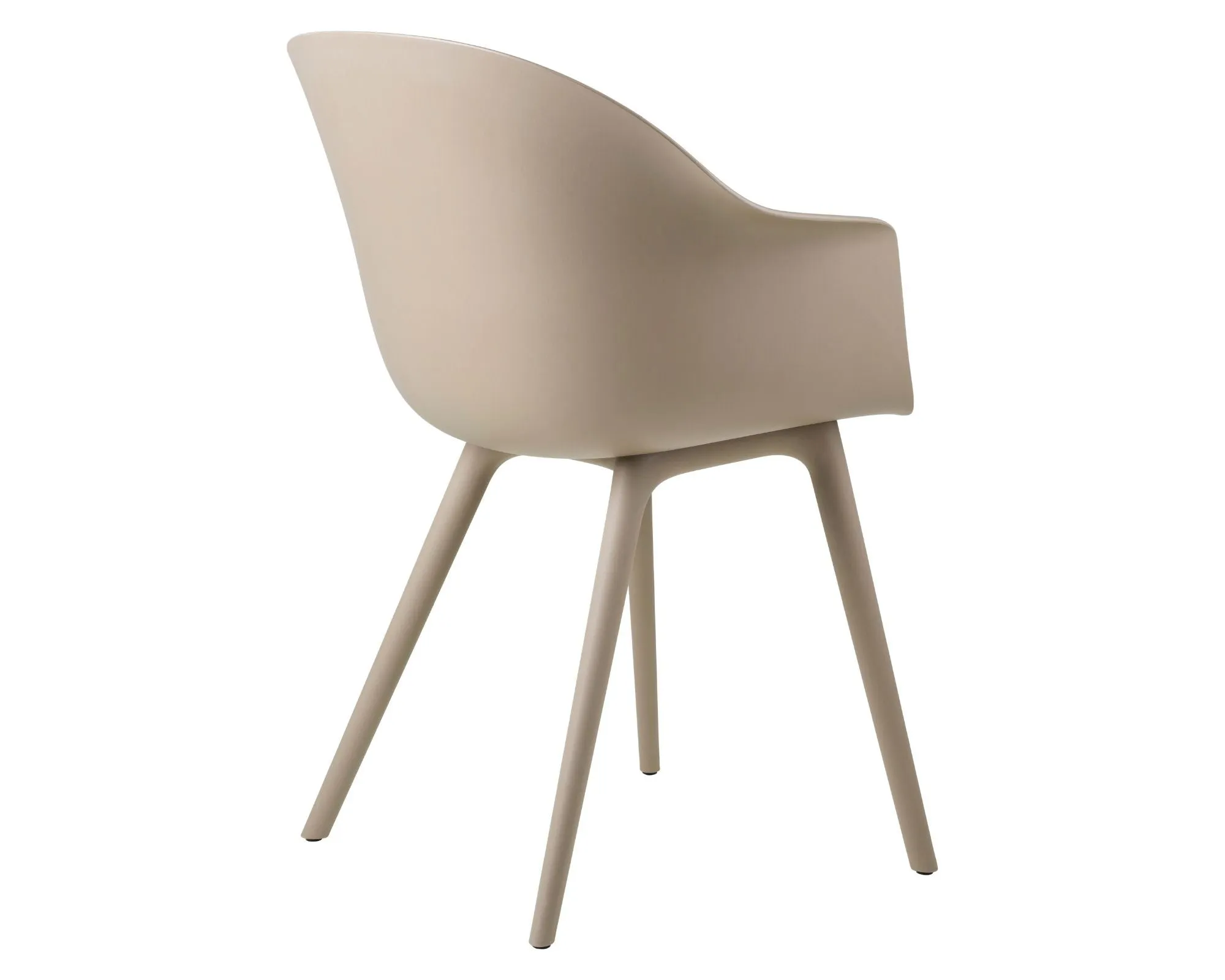 Bat Outdoor Dining Chair - Plastic Base