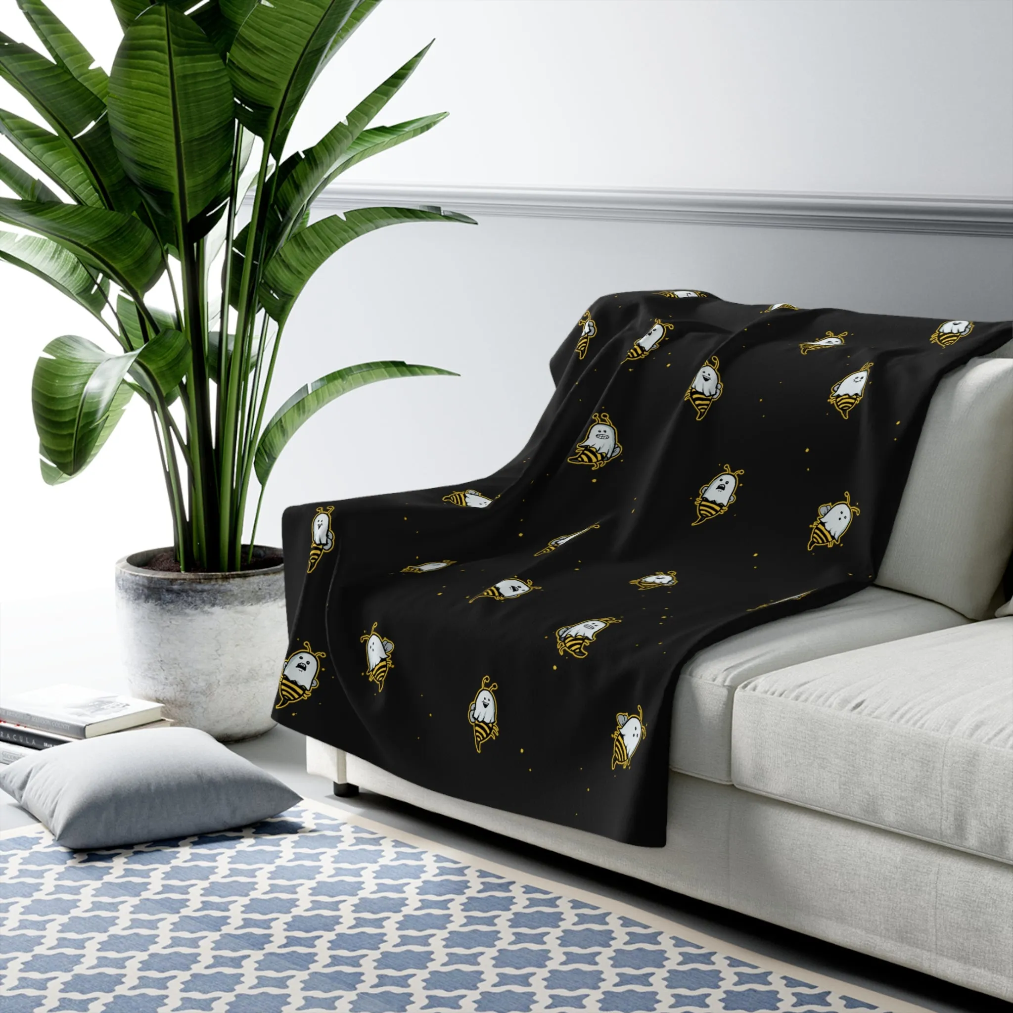 BOObees Sherpa Fleece Blanket