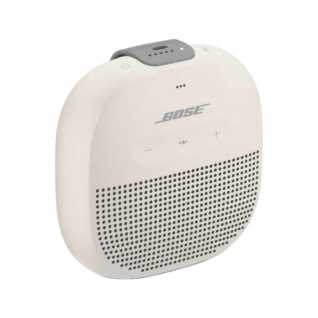Bose Soundlink Micro Bluetooth Speakers, White Smoke