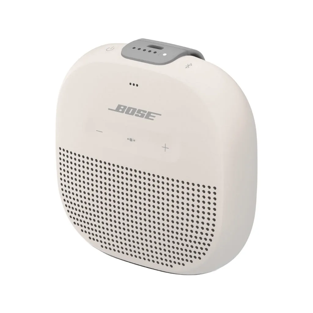 Bose Soundlink Micro Bluetooth Speakers, White Smoke