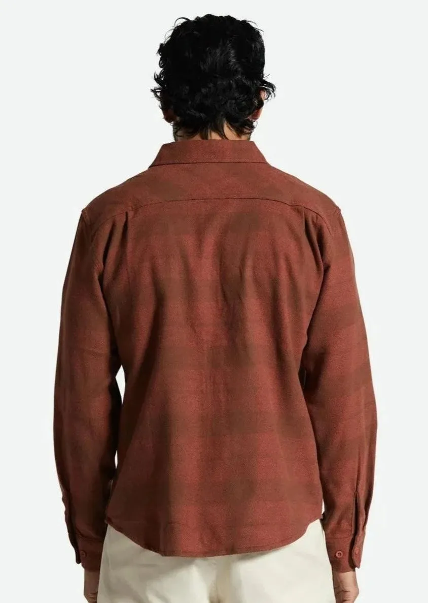 Bowery Stretch WR Flannel Sepia / Terracotta