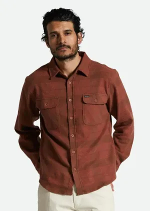 Bowery Stretch WR Flannel Sepia / Terracotta