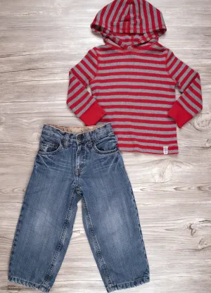 BOY SIZE 3 YEARS - GAP Kids, 2 Piece Mix N Match Fall/Winter Outfit VGUC B18