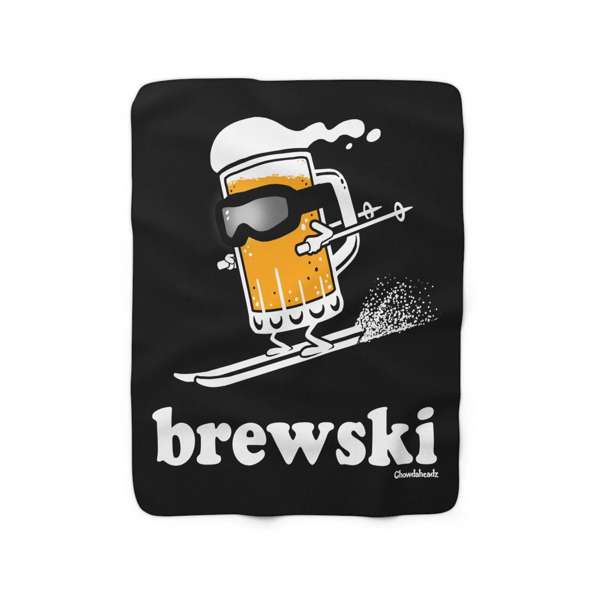Brewski Sherpa Fleece Blanket