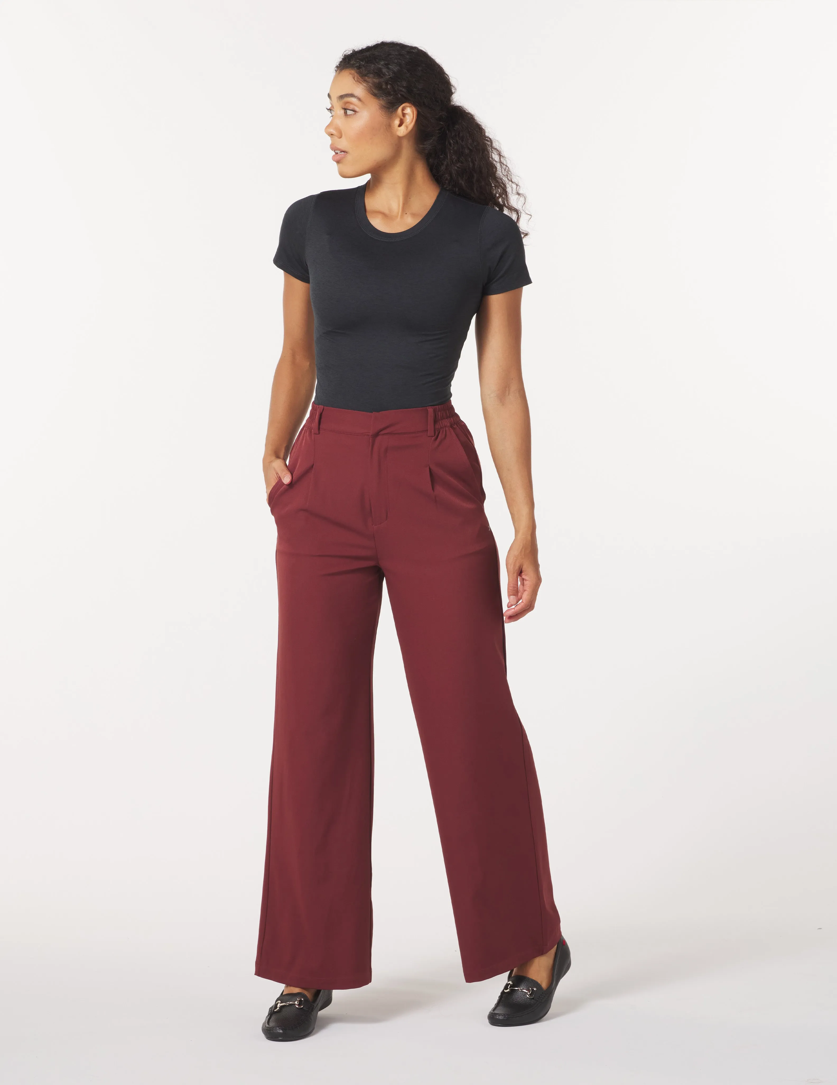 Brooklyn Trouser: Chestnut