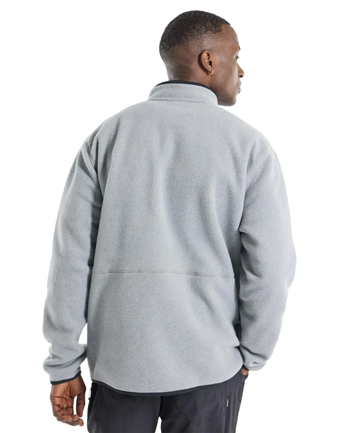Burton Men's Cinder Full-Zip Fleece - Gray Heather