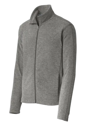 C1731M Mens Heather Microfleece Full-Zip Jacket