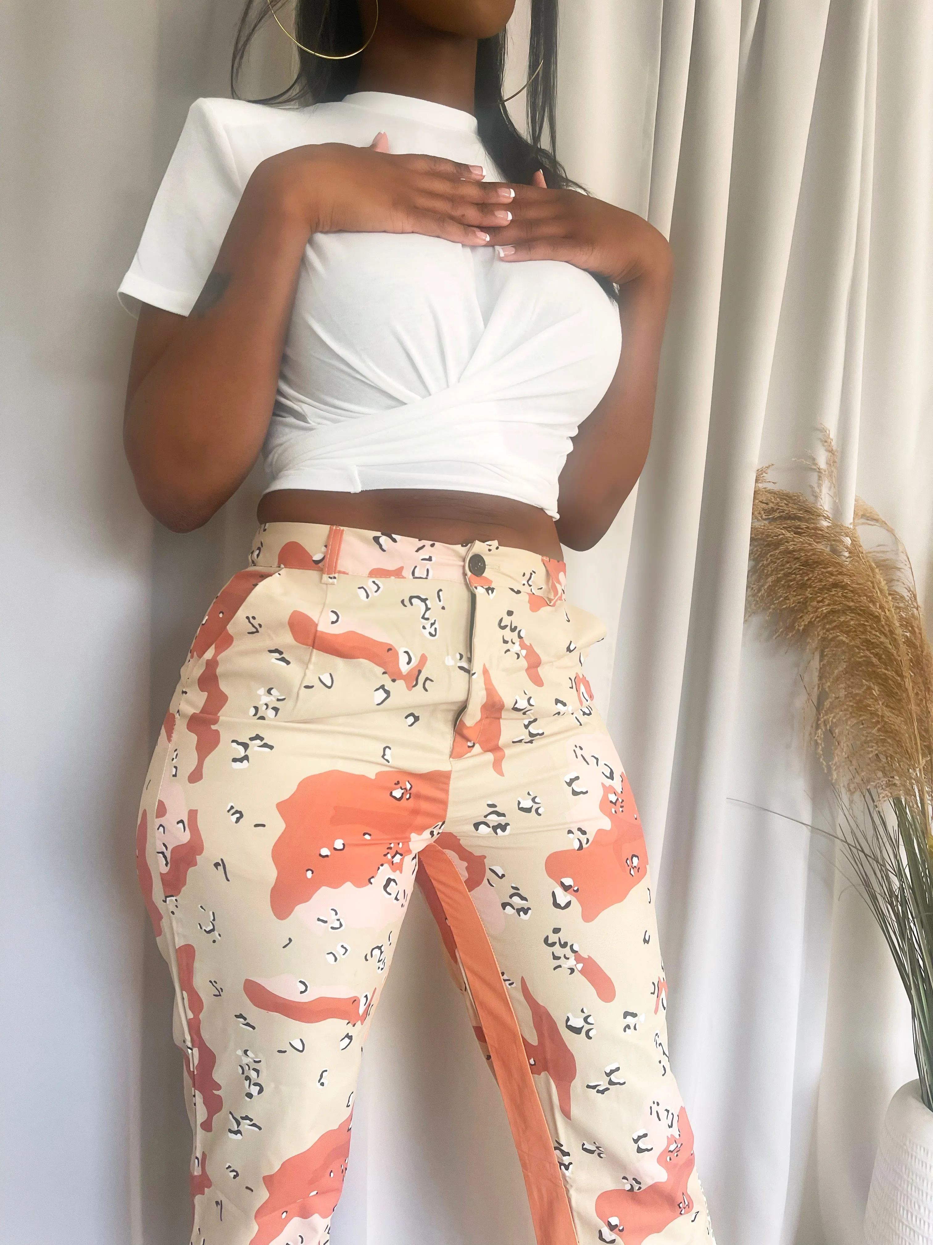 Camo Long Pants