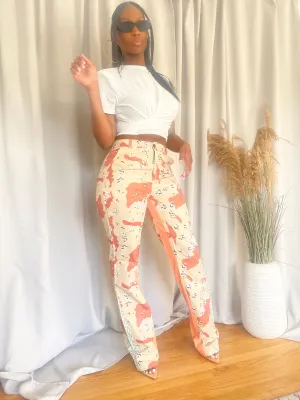 Camo Long Pants