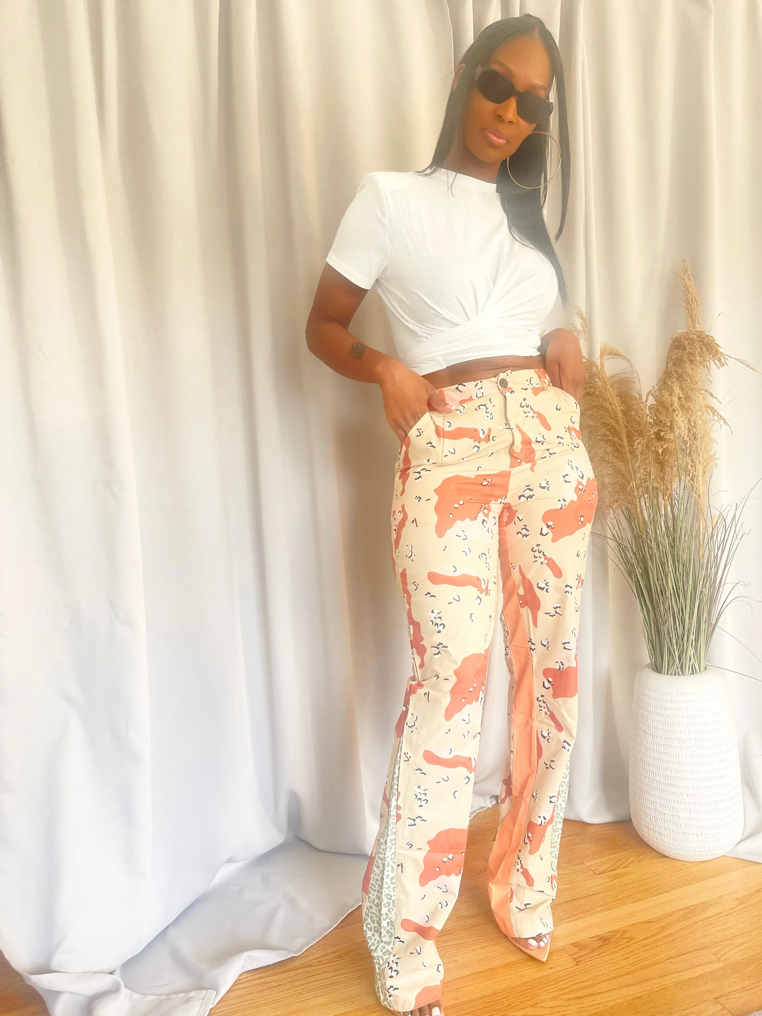 Camo Long Pants