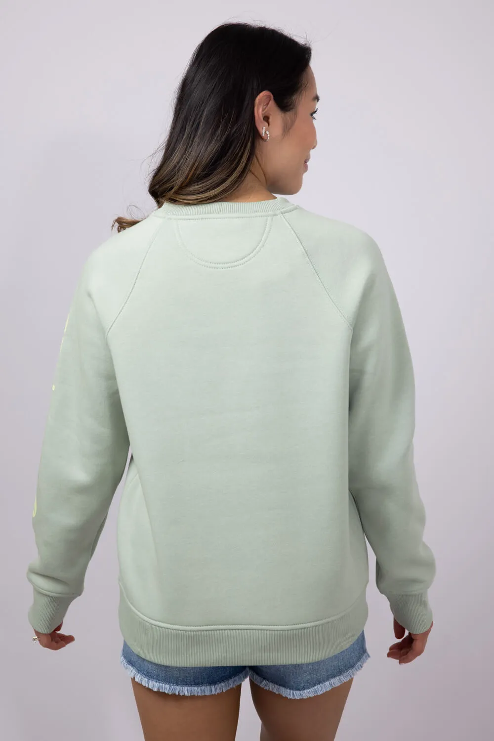 Carhartt Graphic Sweatshirt for Women in Sage Heather | 106718-GI8