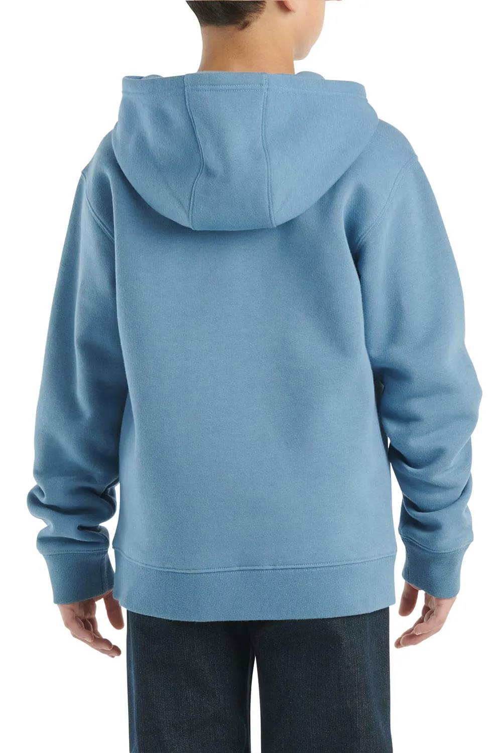 Carhartt Kids Graphic Hoodie for Boys in Coronet Blue | CA6581-HG7-JT1-BLU