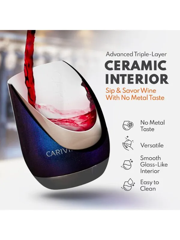 Carivino Luxury Wine Tumbler - Element