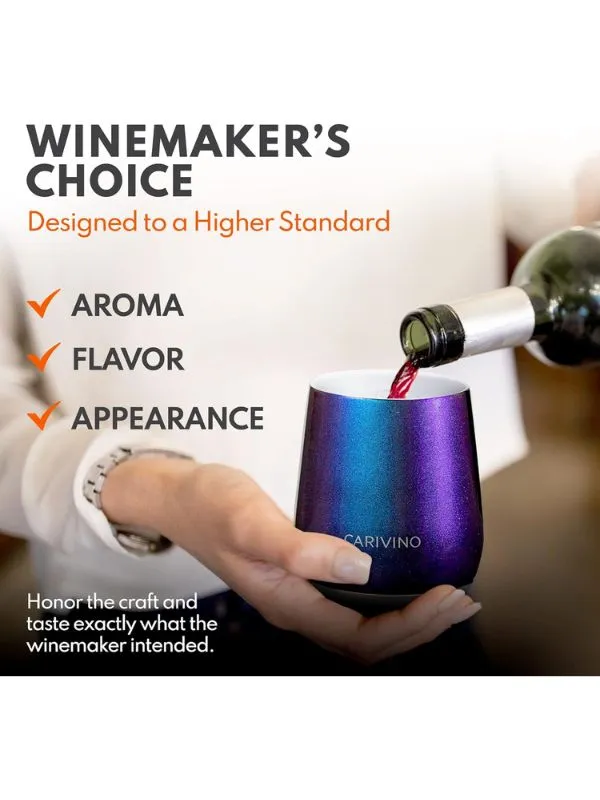 Carivino Luxury Wine Tumbler - Element