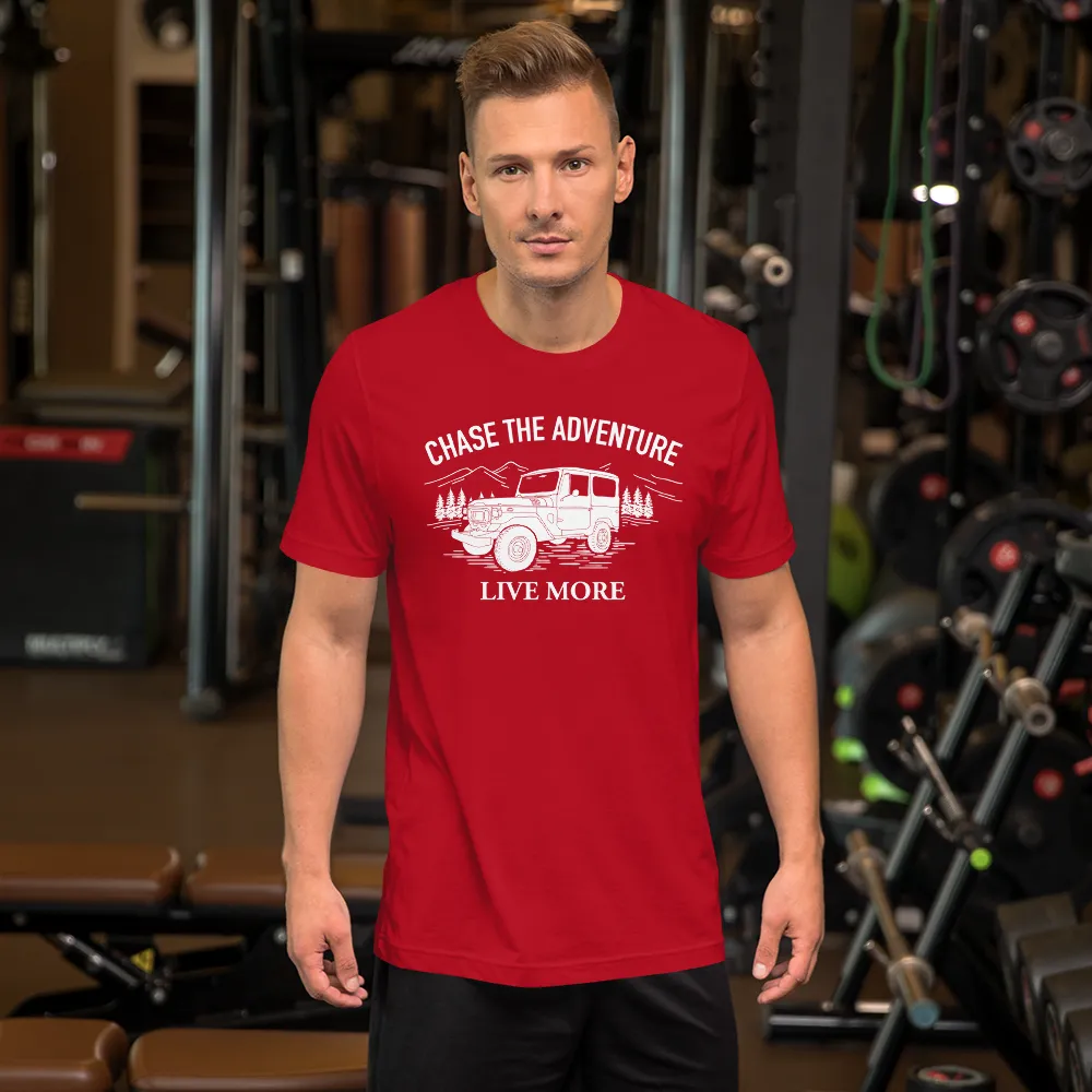 Chase The Adventure Short-Sleeve Unisex Tee