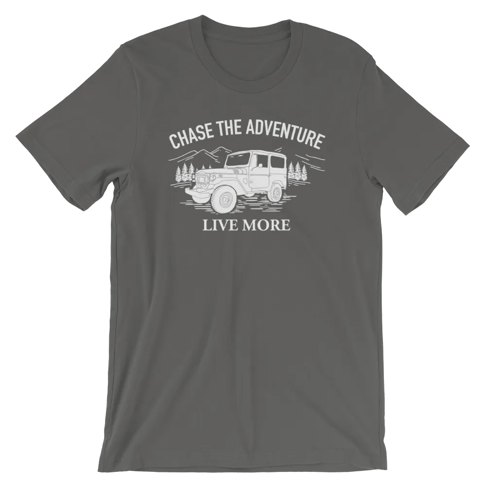 Chase The Adventure Short-Sleeve Unisex Tee