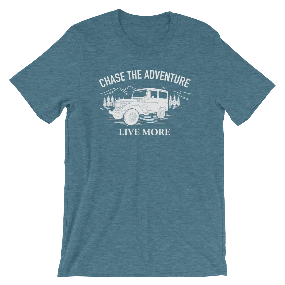 Chase The Adventure Short-Sleeve Unisex Tee